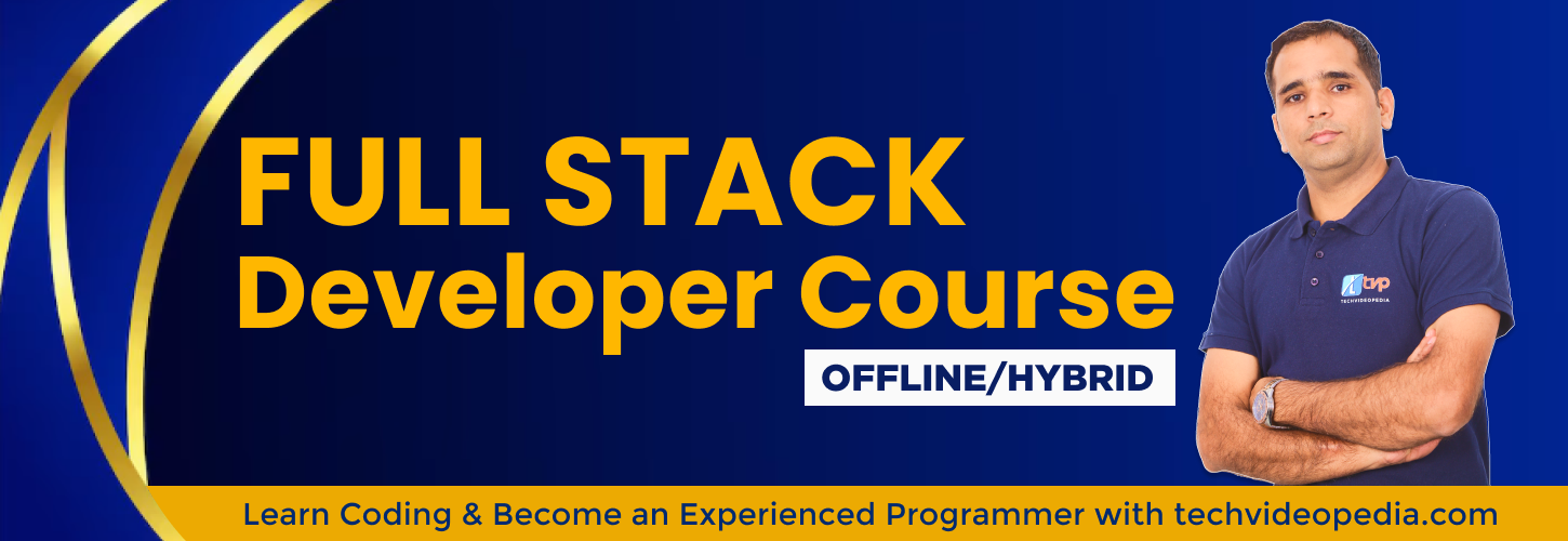 full stack developer course on techvideopedia